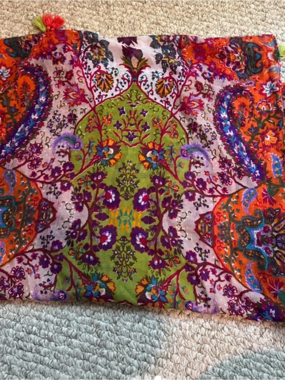 Boho Scarf 73” x 22”